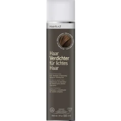 Hairfor2 Haarausfall & Spezialpflege|Haarverdichtung|Haarauffüller Mittelbraun 400 ml