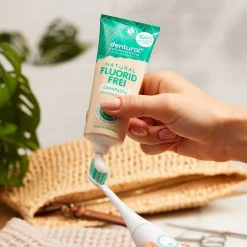 Happybrush Zahnpflege|Hagel Nature^Dentural Fluorid Free Zahnpasta 75 ml