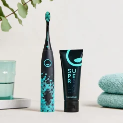 Happybrush Zahnpflege|ECO Vibe 3 Schwarz/Mint