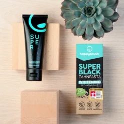 Happybrush Zahnpflege|Hagel Nature^SuperBlack Zahnpasta 75 ml