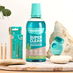 Happybrush Zahnpflege|Hagel Nature|SuperClean Zahnseide