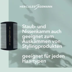 Hercules Sägemann Kämme & Bürsten|Kämme|Meisterkamm Technique 372W-62W, 3,5