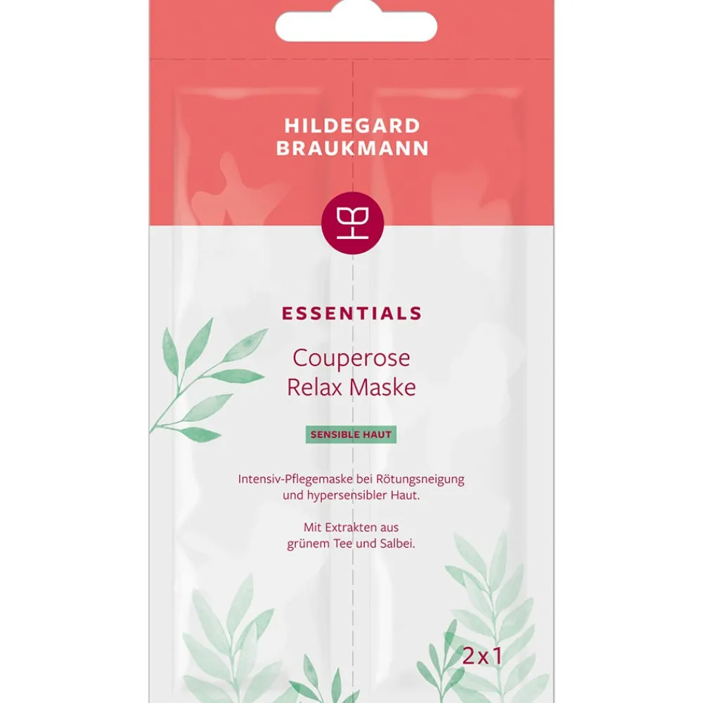 Essentials Couperose Relax Maske 2x7 ml-Hildegard Braukmann Discount