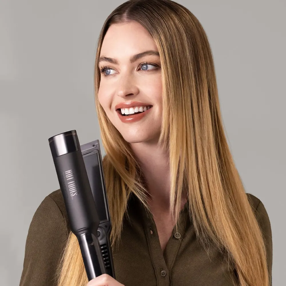 Pro Black Gold Steam Styler Glätteisen-Hot Tools Hot