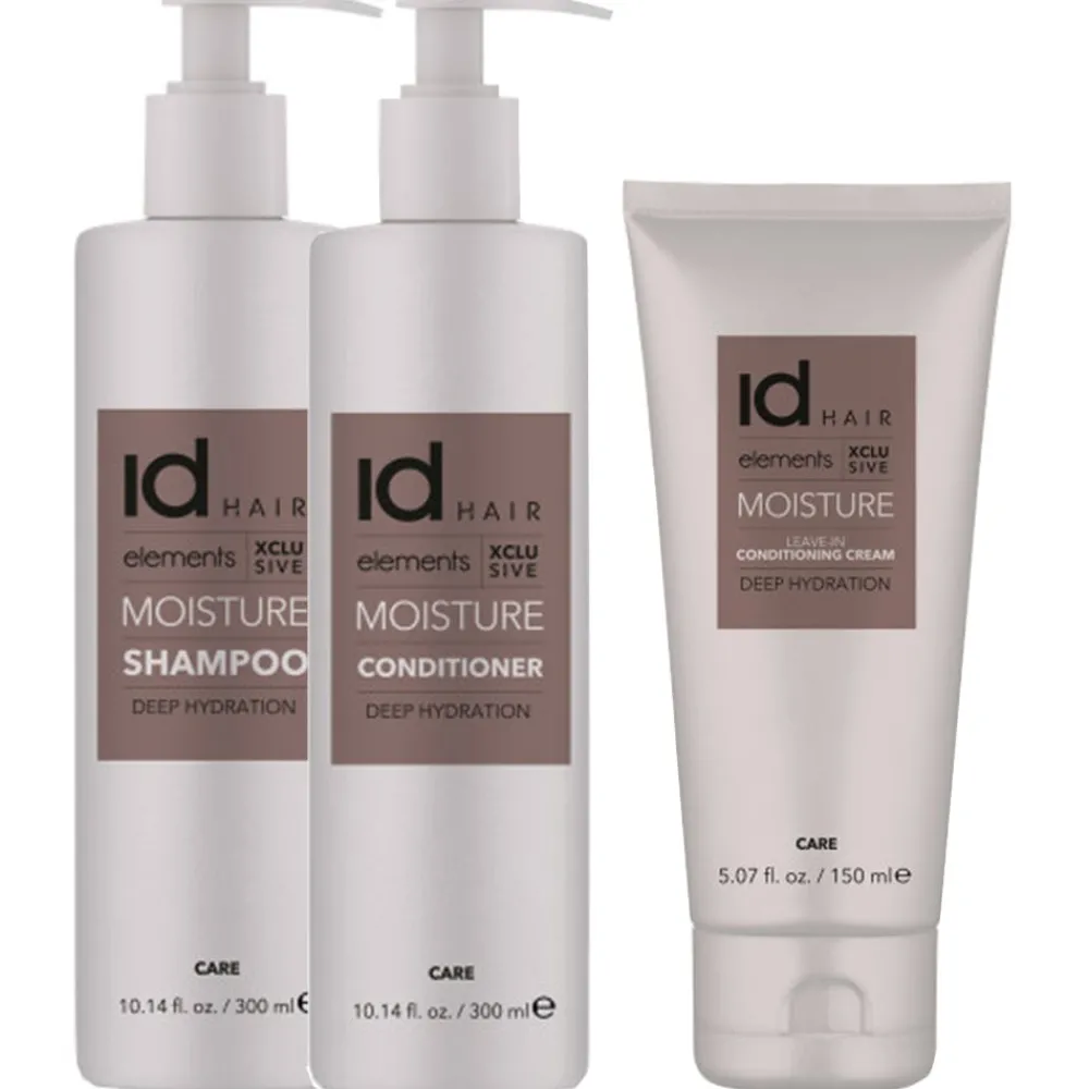 ID Hair Haarkur| Conditioner^Elements Xclusive Moisture 3er Bundle