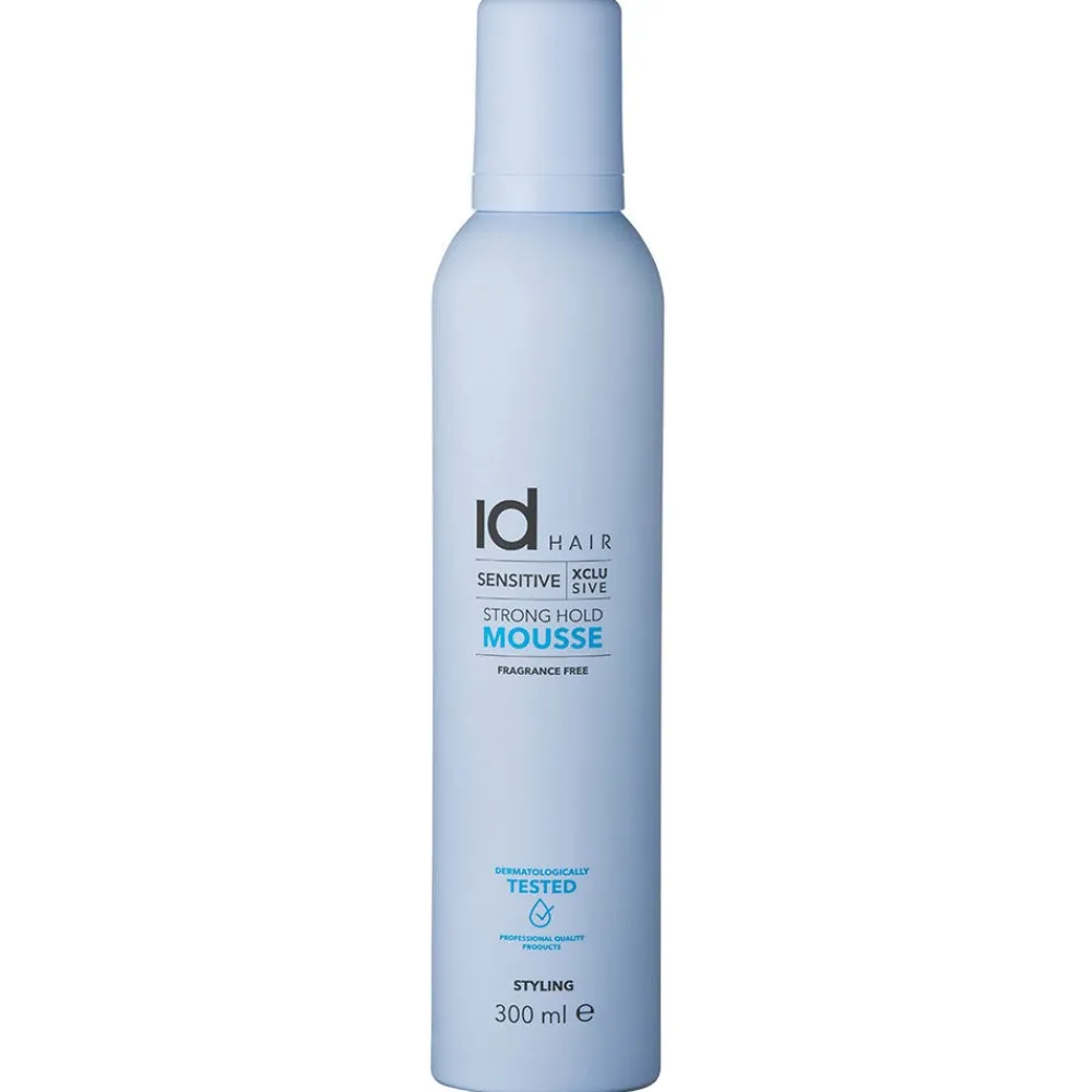 ID Hair Styling-Gel & Creme|Sensitive Xclusive Strong Hold Mousse 300 ml