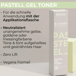 BLONDE EXPERT Pastel Gel Toner G.11 Intensiv Asch 60 ml-INDOLA Outlet