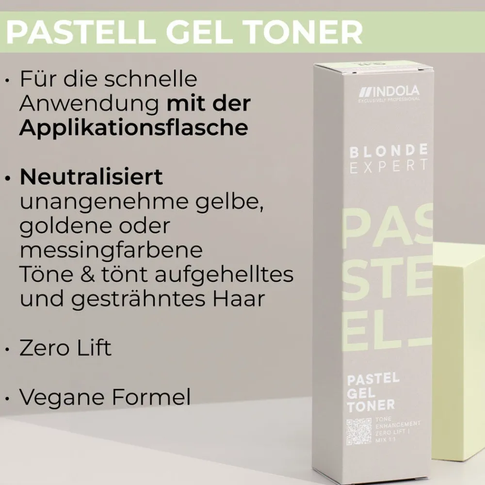 BLONDE EXPERT Pastel Gel Toner G.11 Intensiv Asch 60 ml-INDOLA Outlet