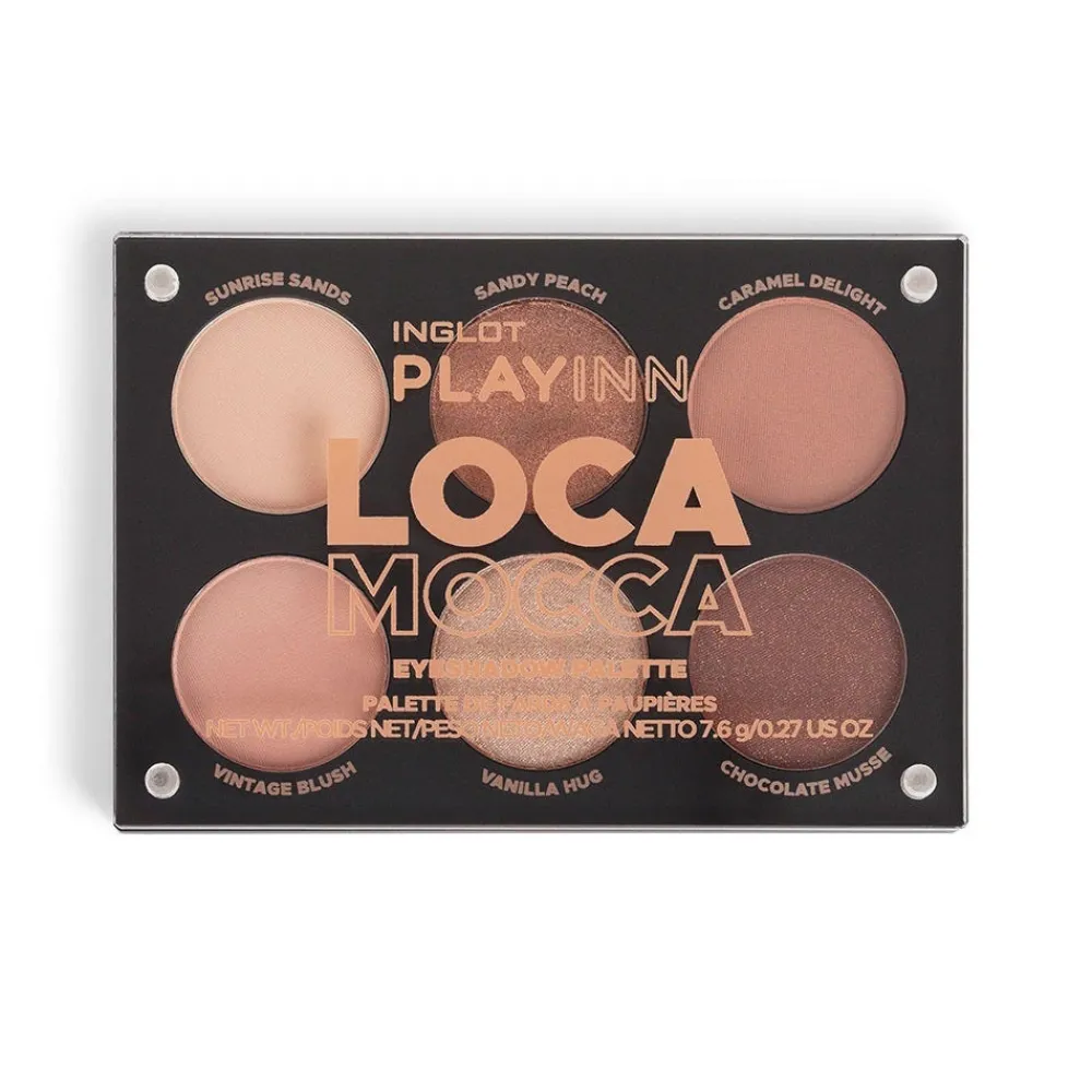 PLAYINN Loca Mocca Eyeshadow Palette 7,6 g-INGLOT Hot