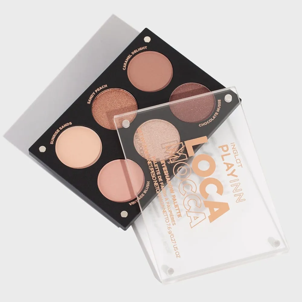 PLAYINN Loca Mocca Eyeshadow Palette 7,6 g-INGLOT Hot