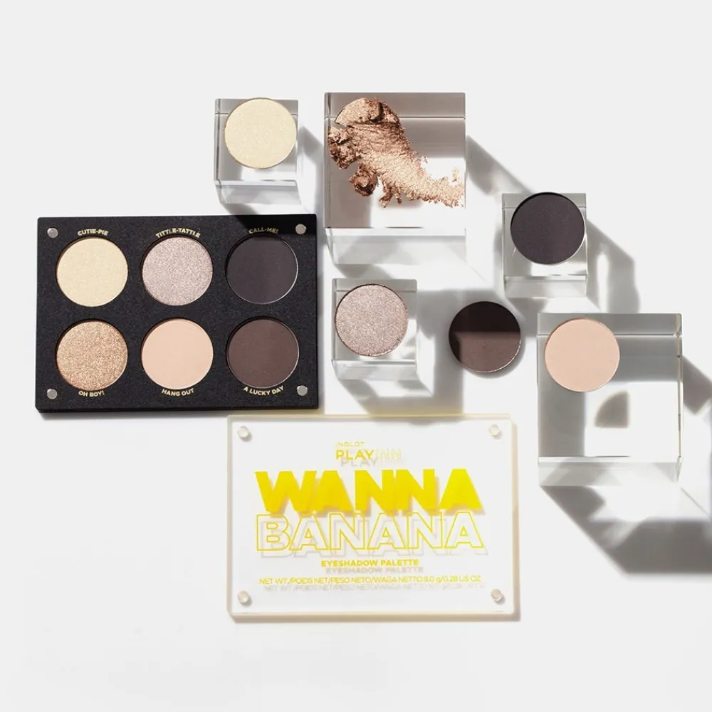 INGLOT Lidschatten|PLAYINN Wanna Banana Eyeshadow Palette 8 g