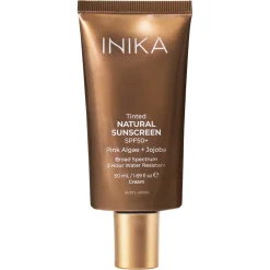 Tinted Natural Sunscreen SPF50+ 50 ml-INIKA
