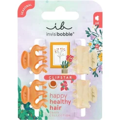 Invisibobble Haarschmuck^CLIPSTAR XS Oasis Petit Citrus 4 Stück