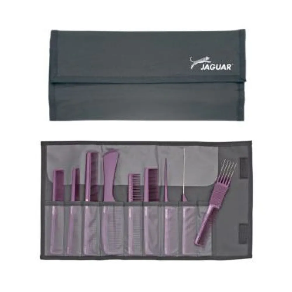 - Kamm-Set A-Line lila-metallic-Jaguar Best