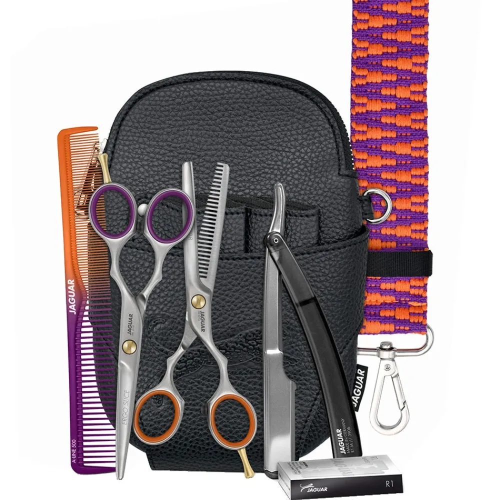 Jaguar Scheren|Kämme & Bürsten^The Stage is yours Ergo Slice 5.5' + 5.5' Scherenset