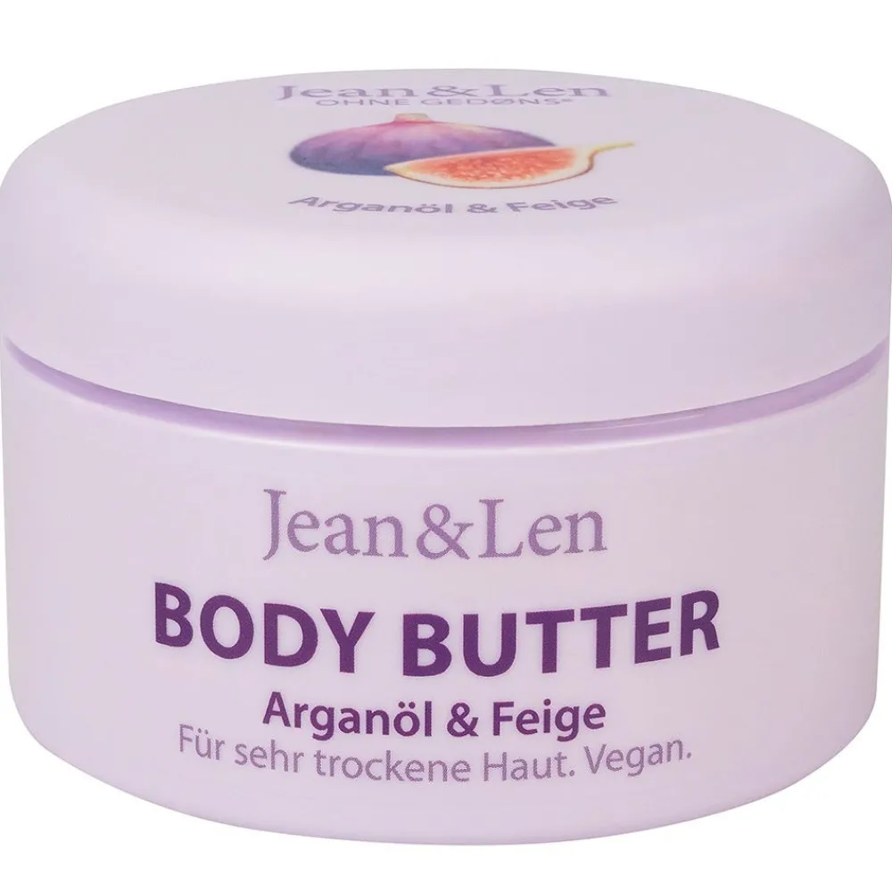 Jean & Len Körper|Body Butter Arganöl & Feige 200 ml