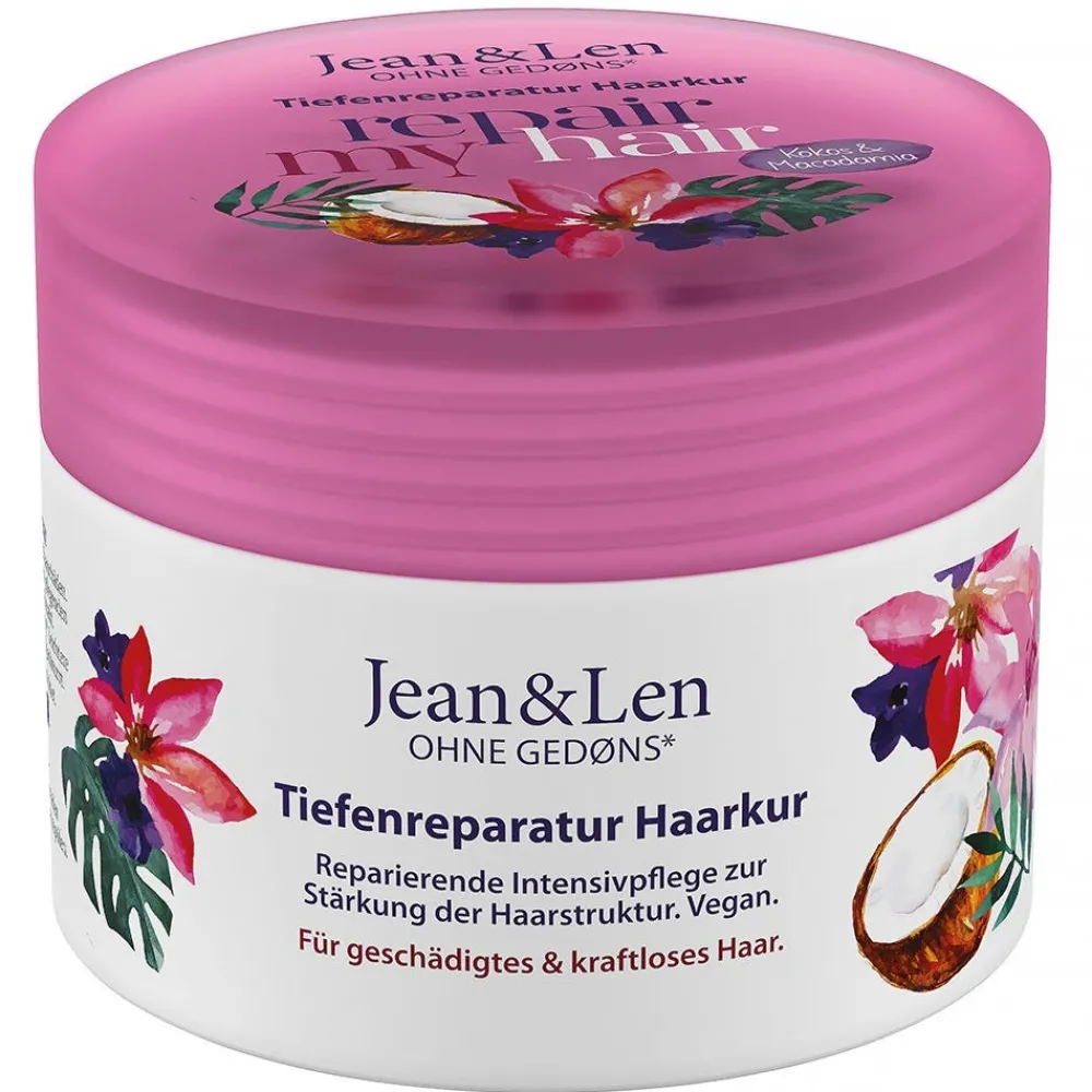 Jean & Len Haarkur|Haarkur Kokosöl/Macadamia 250 ml