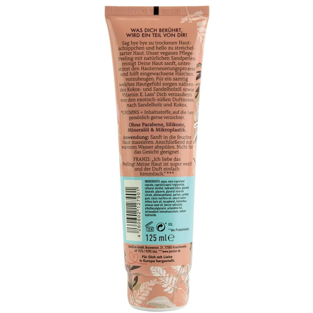 Jean & Len Körper|Pflege Peeling Kokos 125 ml