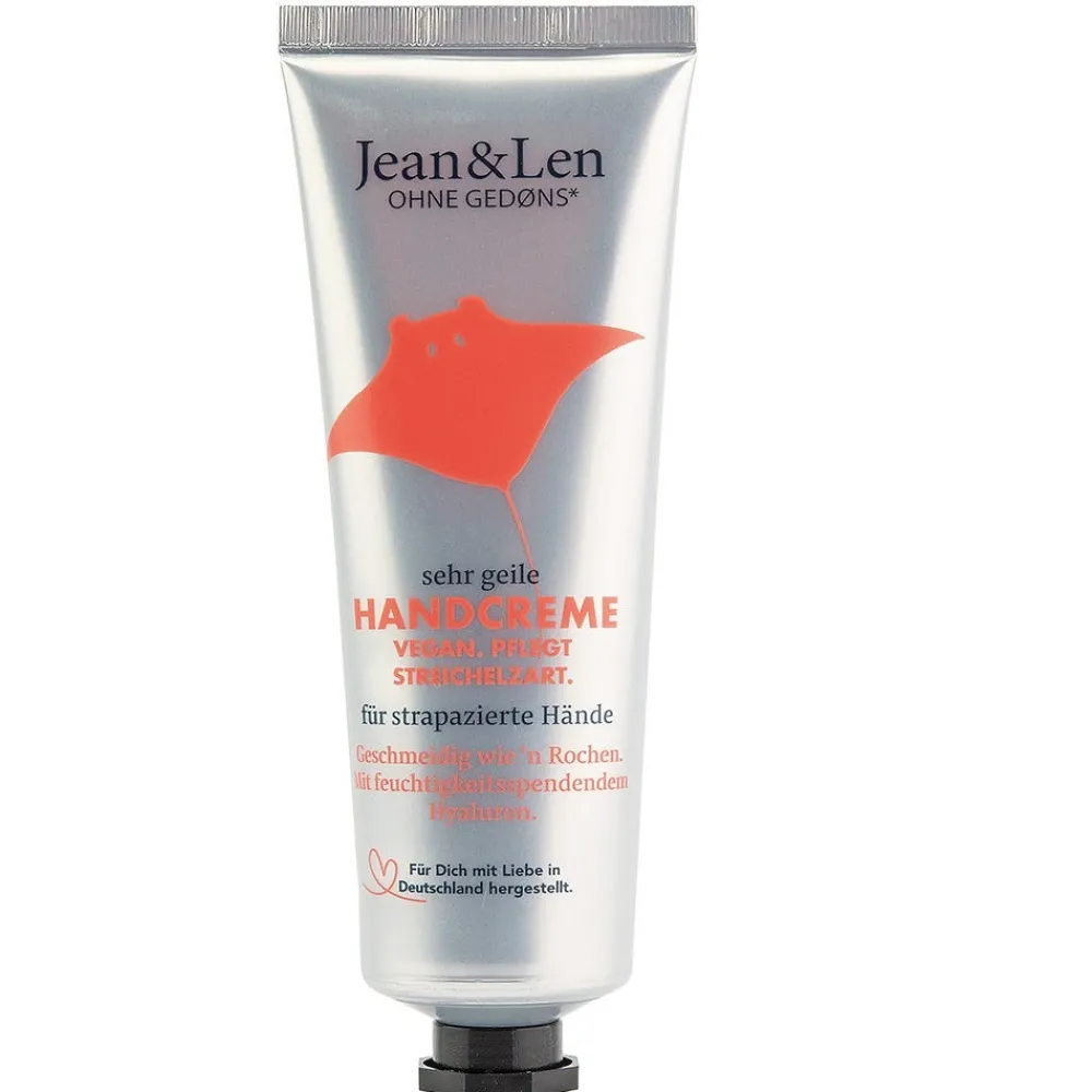 Jean & Len Hagel Nature|Hand & Fuß^Sehr geile Handcreme/Rochen 75 ml
