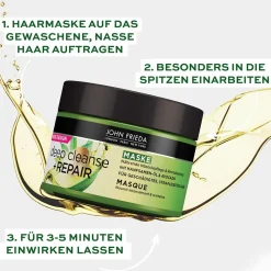 Deep Cleanse & Repair Masque 250 ml-John Frieda Discount