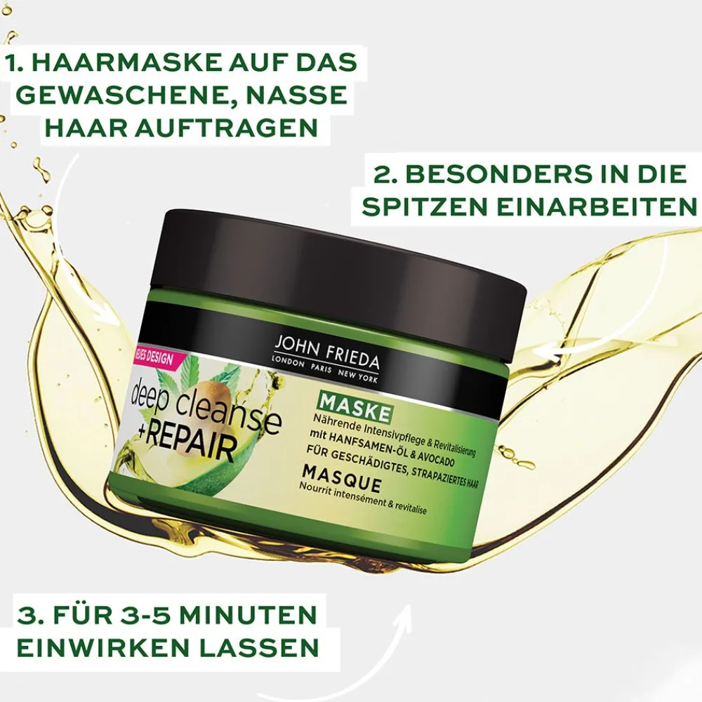 Deep Cleanse & Repair Masque 250 ml-John Frieda Discount