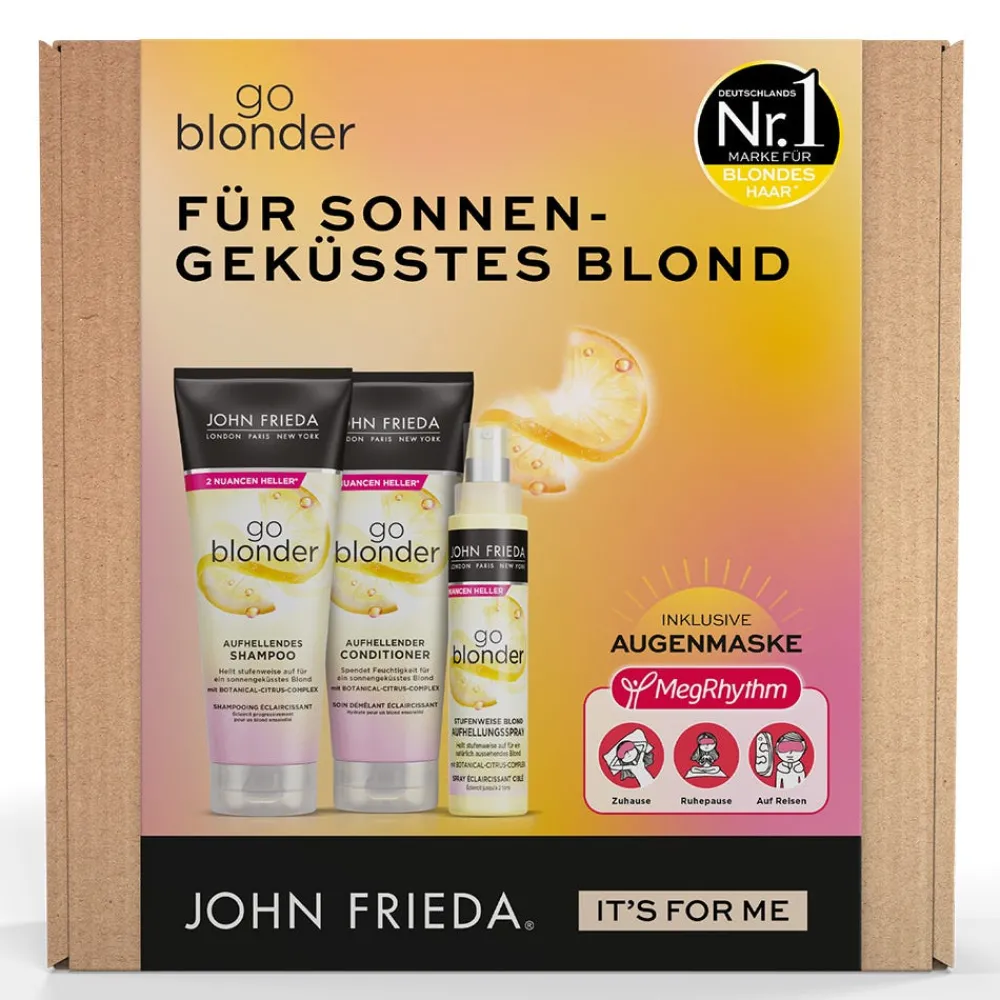 John Frieda Conditioner| Shampoo|Sheer Blonde Go Blonder Box