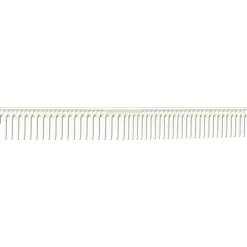Long Round Tooth Cutting Comb 9" white-JRL Professional New