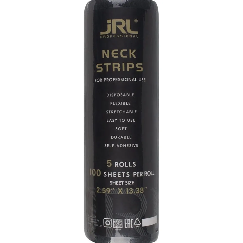 JRL Professional Hygiene & Desinfektion|Neck Strips black 100 Blatt