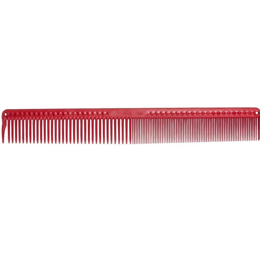 JRL Professional Kämme & Bürsten|Kämme^Precise Cutting Comb 8.6" red