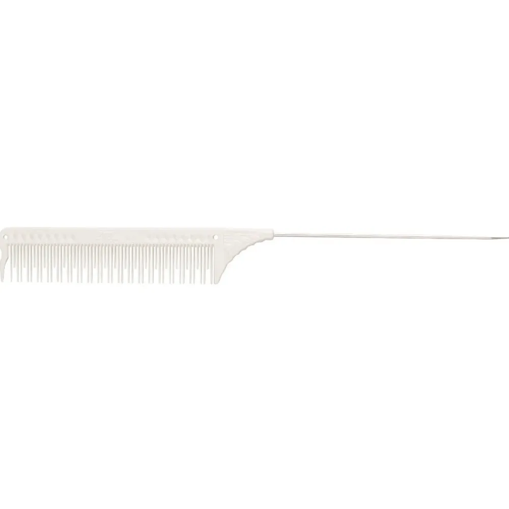 JRL Professional Kämme & Bürsten|Kämme|Teasing Comb 8.8" white