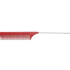 JRL Professional Kämme & Bürsten|Kämme^Teasing Comb 8.8" red