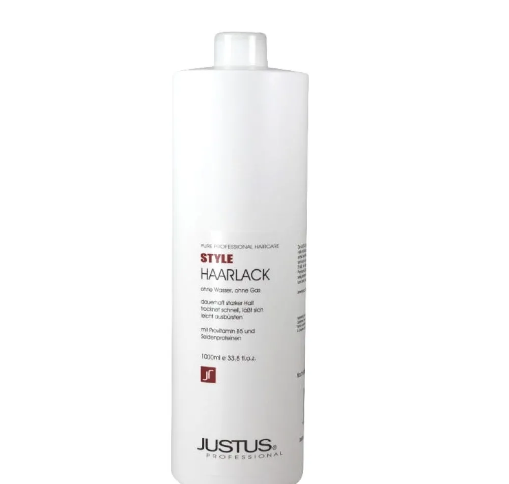 JUSTUS SYSTEM Haarspray & Haarlack|JUSTUS Haarlack 1000 ml