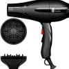 Kasho Haartrockner|Haartrockner|Haartrockner 2200W Turbo Ionic mit Diffuser