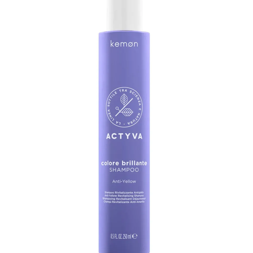 Actyva Colore Brillante Anti-Yellow Shampoo 250 ml-kemon Clearance