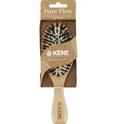 KENT Kämme & Bürsten|Bürste|Ovale Gummikissen-Haarbürste