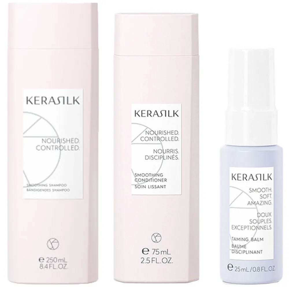 Kerasilk Reparatur & Stärkung|Hagel Nature|Bändigungs Kennenlern-Set