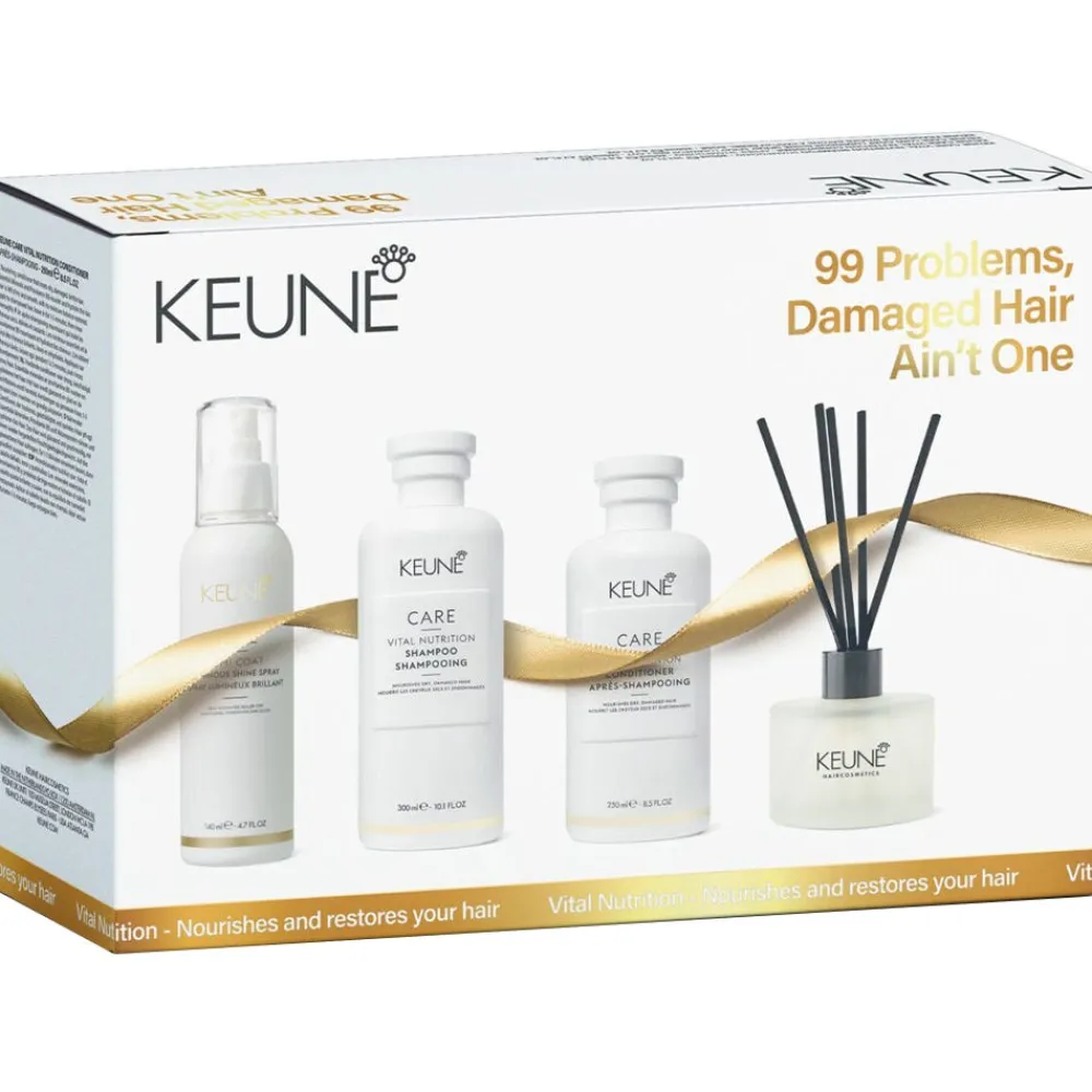 Keune Haircare Conditioner| Shampoo|Keune Care Vital Nutrition Geschenk Set Groß