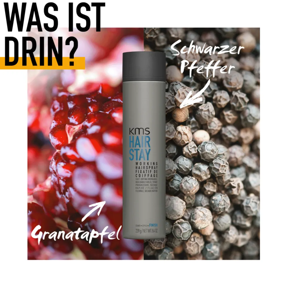 Hairstay Working Spray 300 ml-KMS Hot