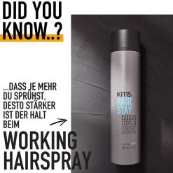 Hairstay Working Spray 300 ml-KMS Hot
