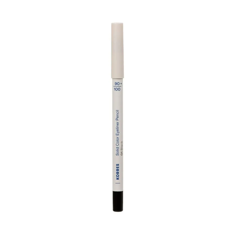 Solid Color Eyeliner Pencil Black 01 1,2 g-Korres Outlet