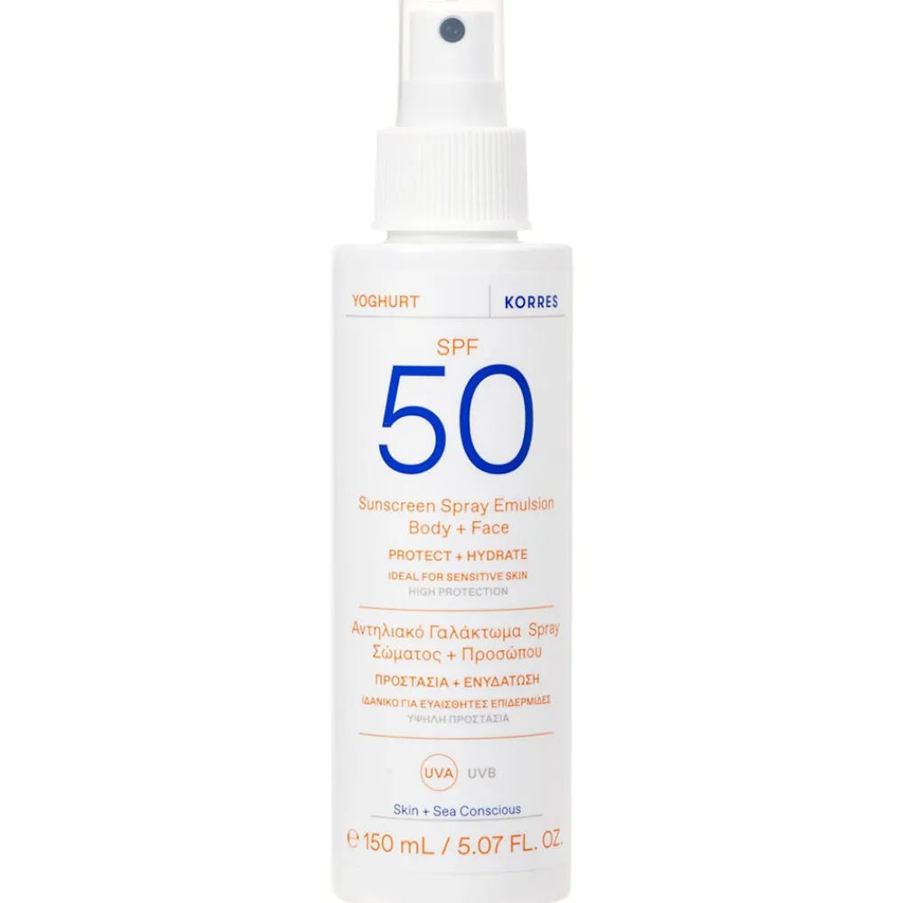 YOGHURT Sonnenspray-Emulsion SPF 50 150 ml-Korres Outlet