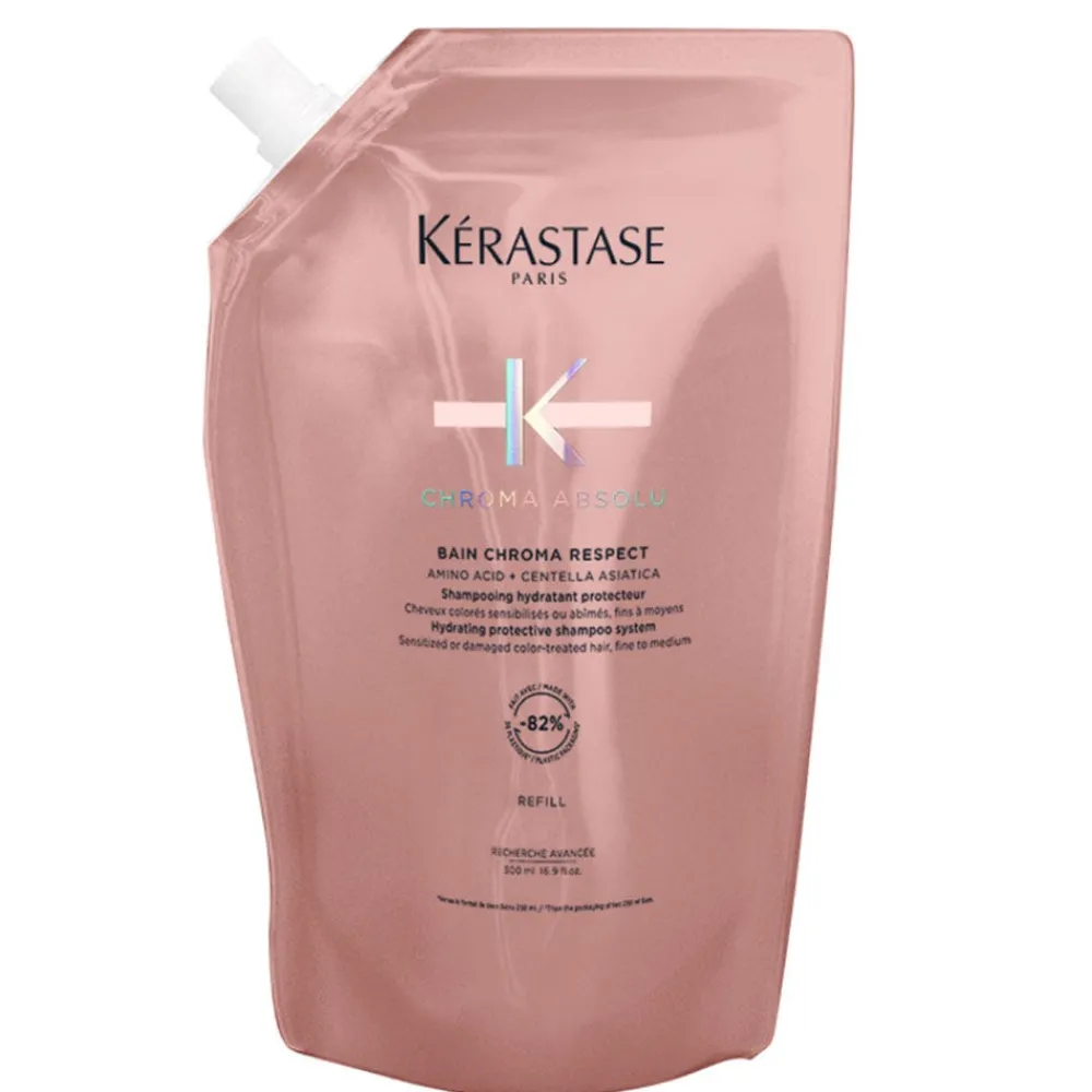 Kérastase Chroma Absolu Bain Chroma Respect Refill Pouch 500 ml-Kerastase Sale