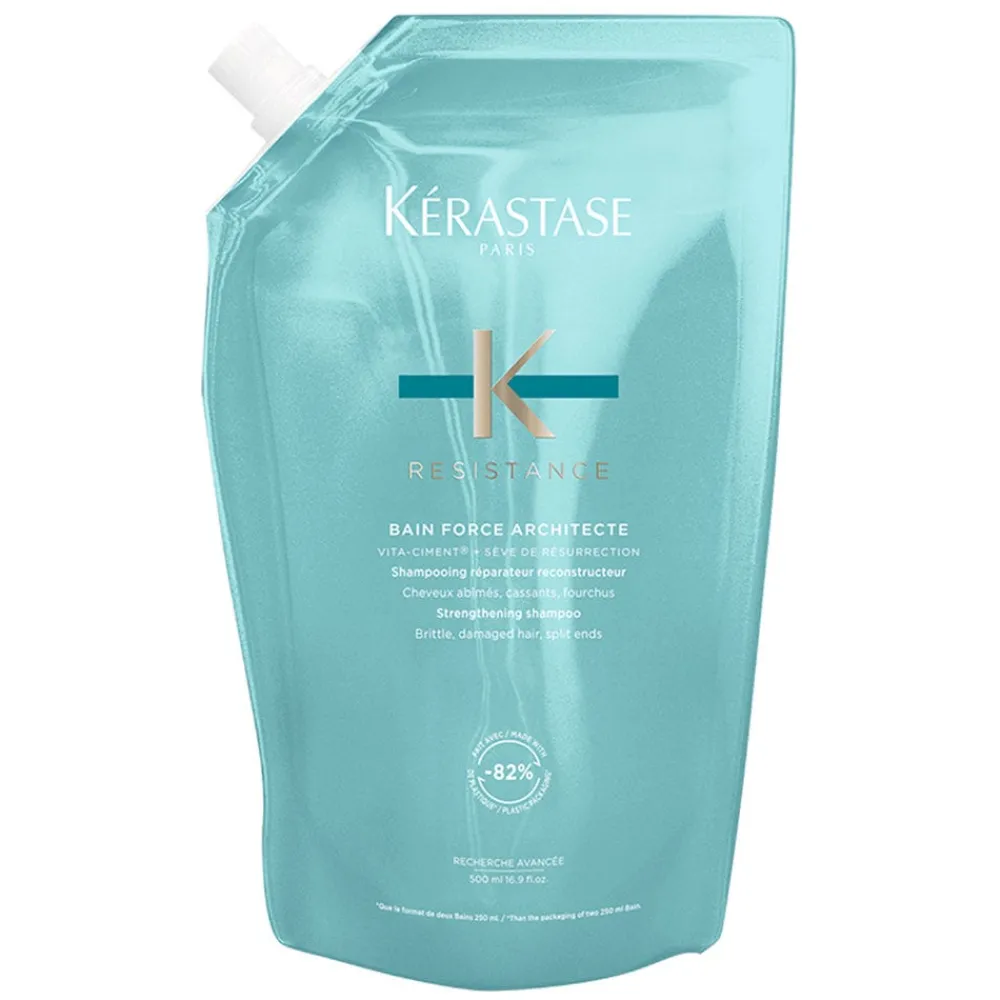 Kerastase Shampoo^Kérastase Résistance Bain Force Architecte Refill Pouch 500 ml
