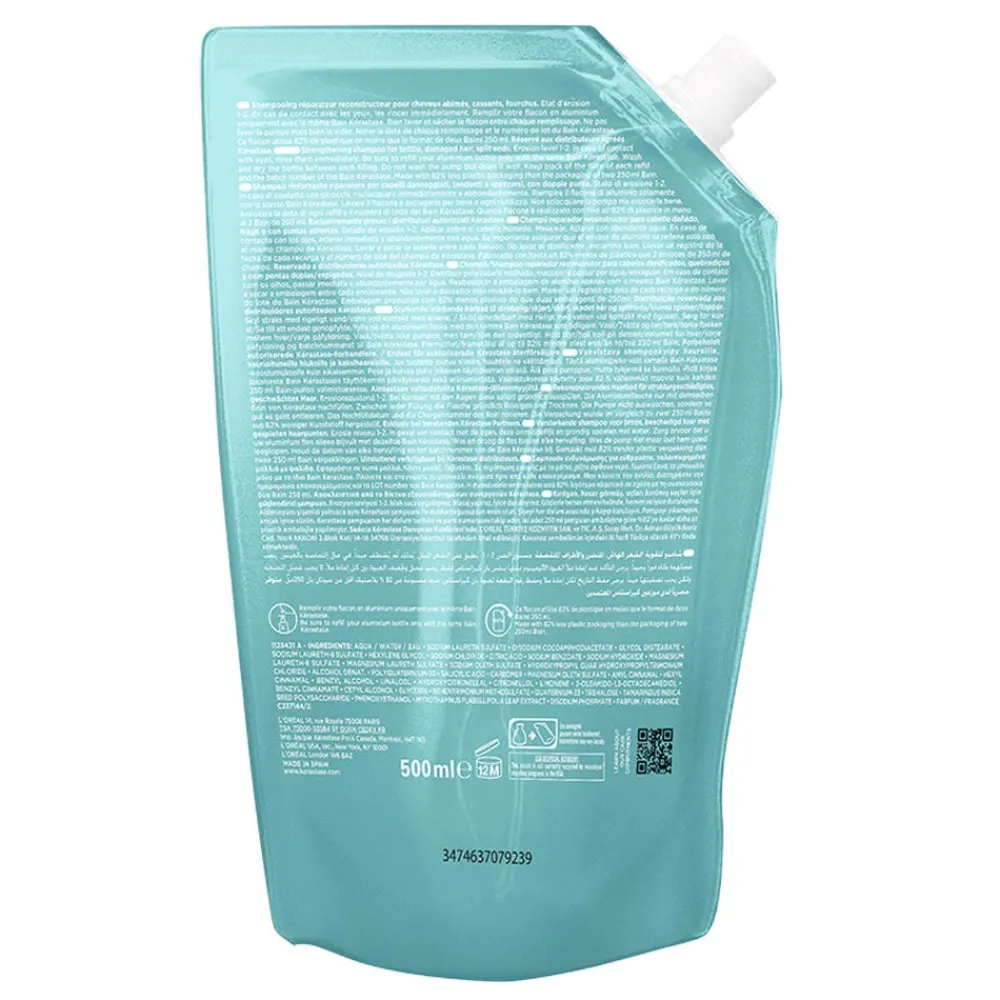 Kerastase Shampoo^Kérastase Résistance Bain Force Architecte Refill Pouch 500 ml