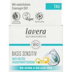 Basis Sensitiv Antifalten Feuchtigkeitscreme Q10 50 ml-Lavera Best