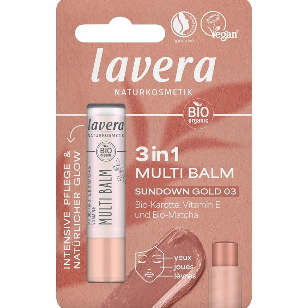 Lavera Lippenpflege^Multi Balm Sundown (03 Gold) 4,5 g
