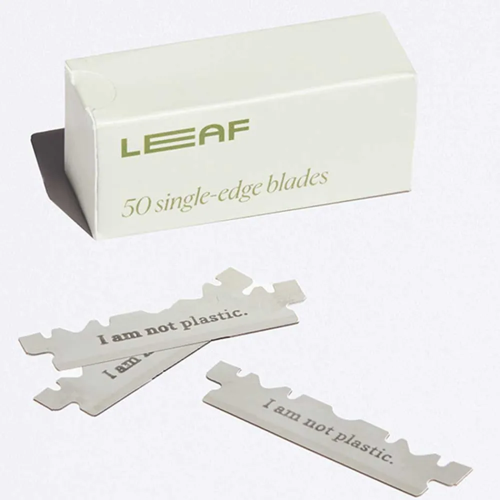 Leaf Shave Haarentfernung|Pack 50 Blades