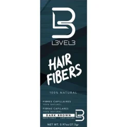 Level3 Strähnen, Haarkreide & Make-Up|Hair Fibers Brown 27,5 g