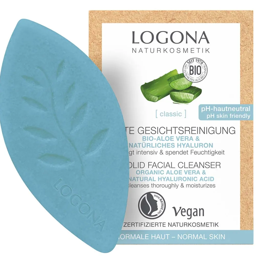 Feste Gesichtsreiningung 60 g-LOGONA Best