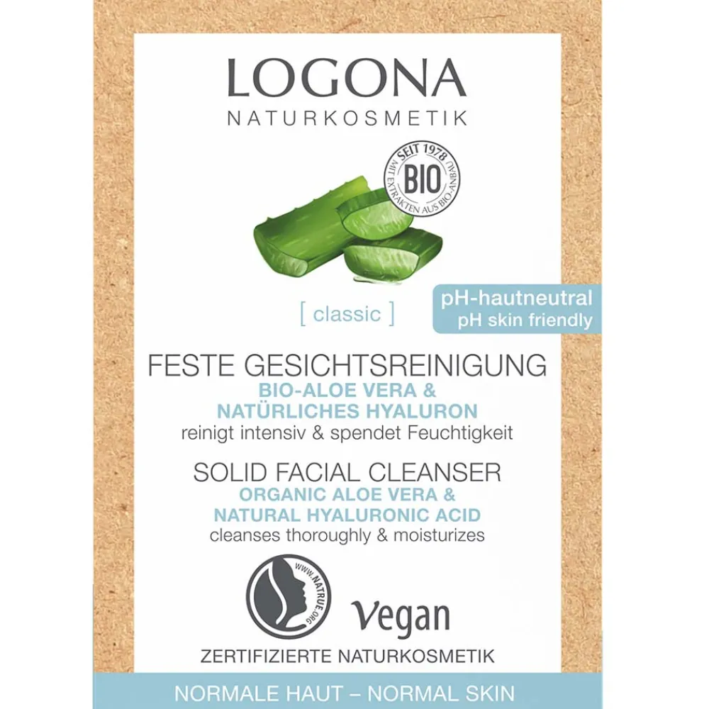 Feste Gesichtsreiningung 60 g-LOGONA Best